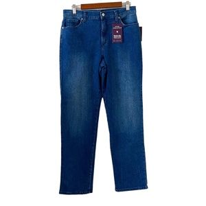 Gloria Vanderbilt Amanda Tapered Leg Classic Rise Slimming Jean Size 10